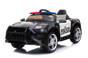 elektro kinderauto polizei mst gt schwarz