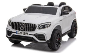 Elektro Kinderfahrzeug lizenziert "Mercedes GLC63S AMG" mit 2 Motoren und Fernsteuerung - W-11