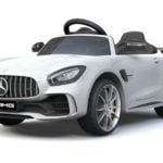 Elektro Kinderfahrzeug lizenziert mit 2 Motoren "Mercedes GTR AMG" ferngesteuert - W 1