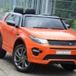 Elektro Kinderfahrzeug lizenziert mit 2 Motoren "Land Rover Discovery" ferngesteuert - O 1