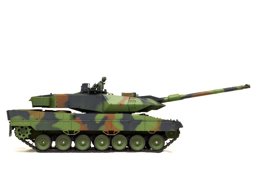 2.4ghz radio control 1/16 german leopard 2a6 air soft rc battle tank